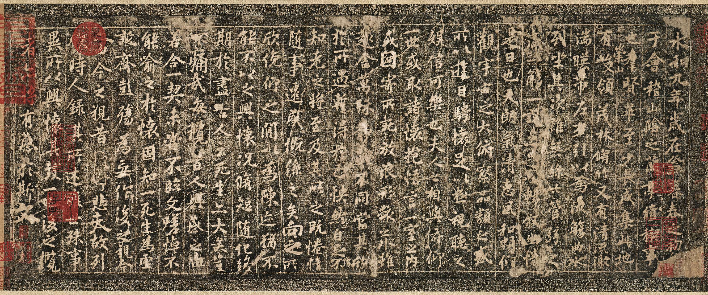 王羲之10幅传世作品，这字太美了，不愧是“一代书圣”