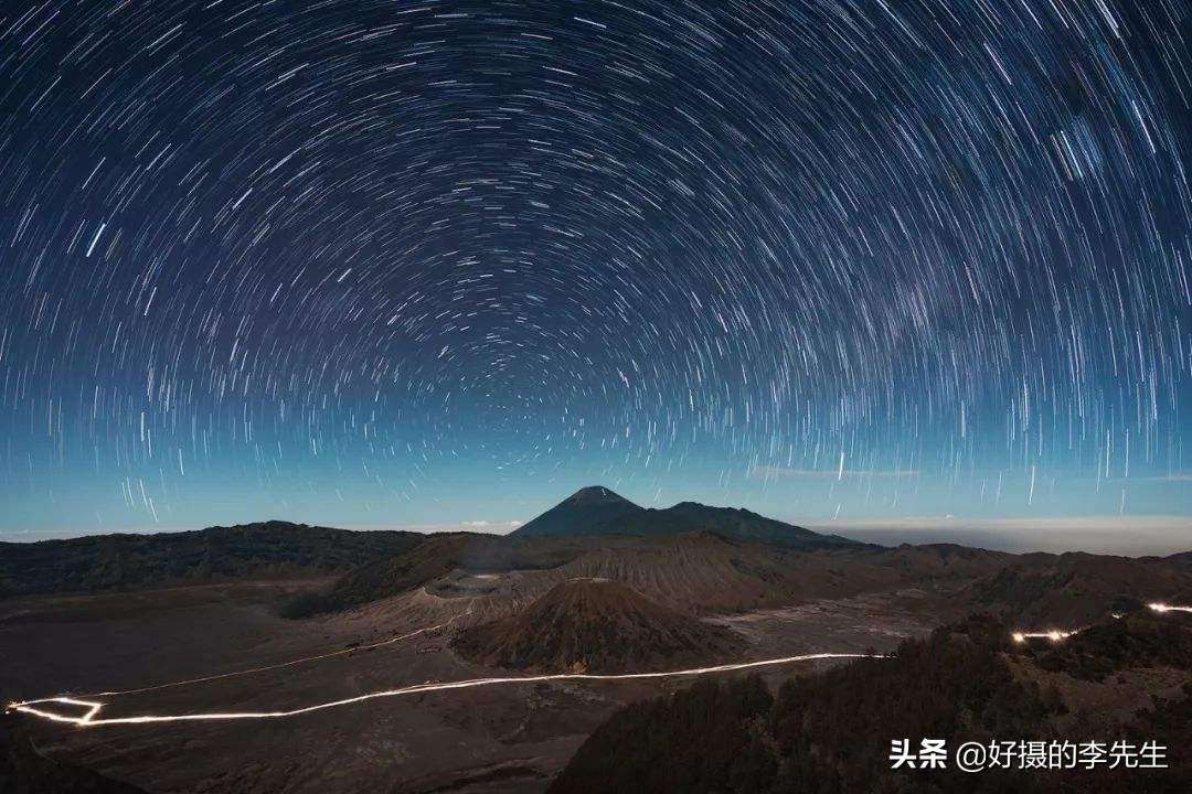 星轨拍摄参数及方法详解（一分钟学会拍摄好看的星轨照片）