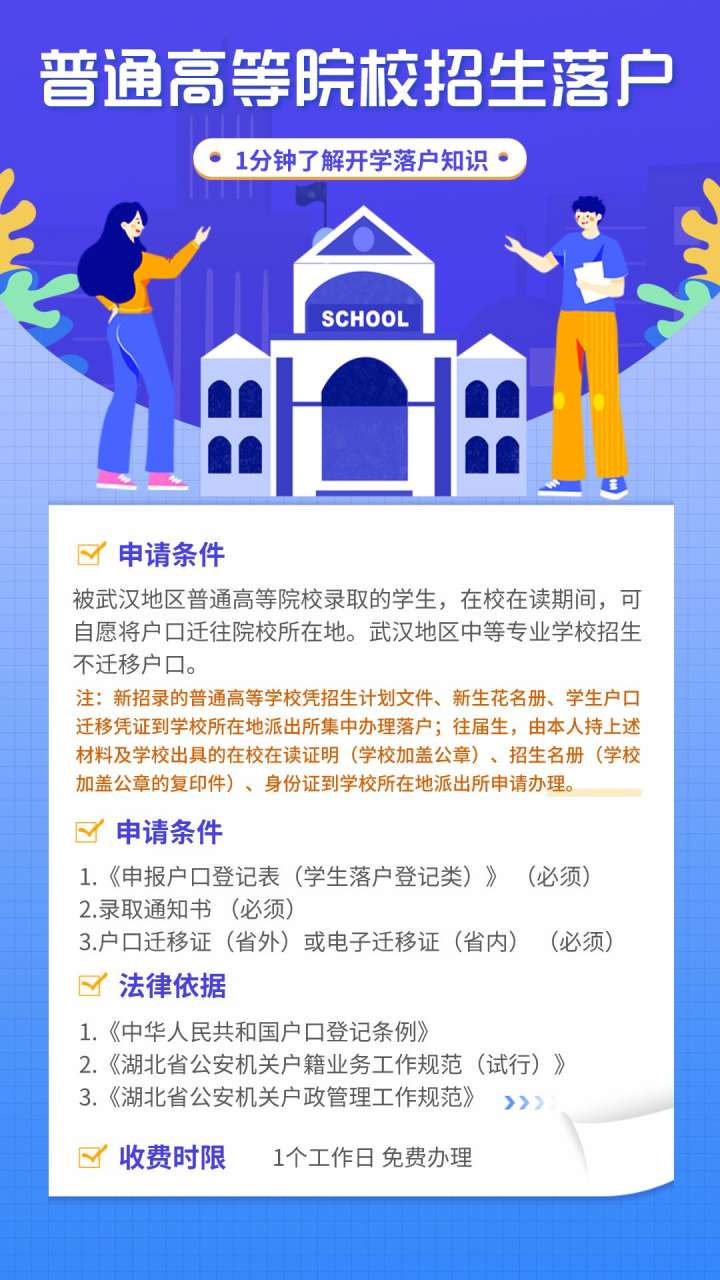 武汉大学生户口迁移需要什么材料（武汉新生入学户口迁入流程及注意事项请收好）