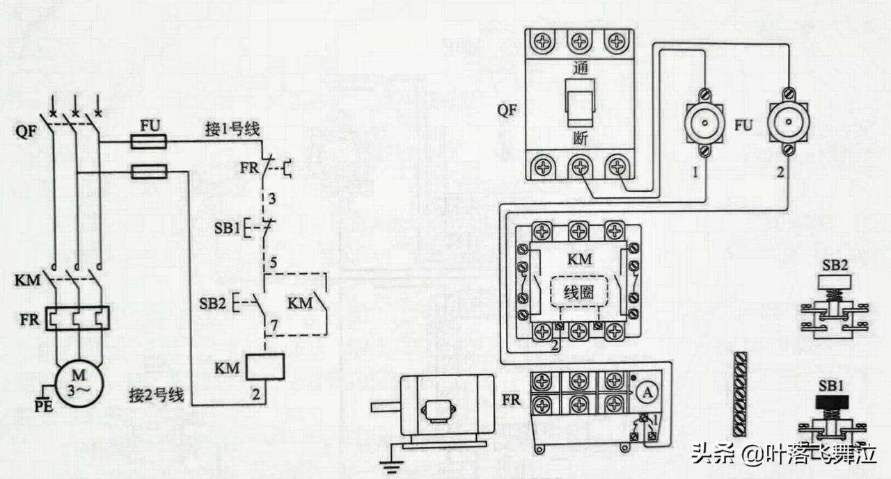 自锁电路图怎么画（自锁电路图怎么画自锁电路接线示意图详细步骤）