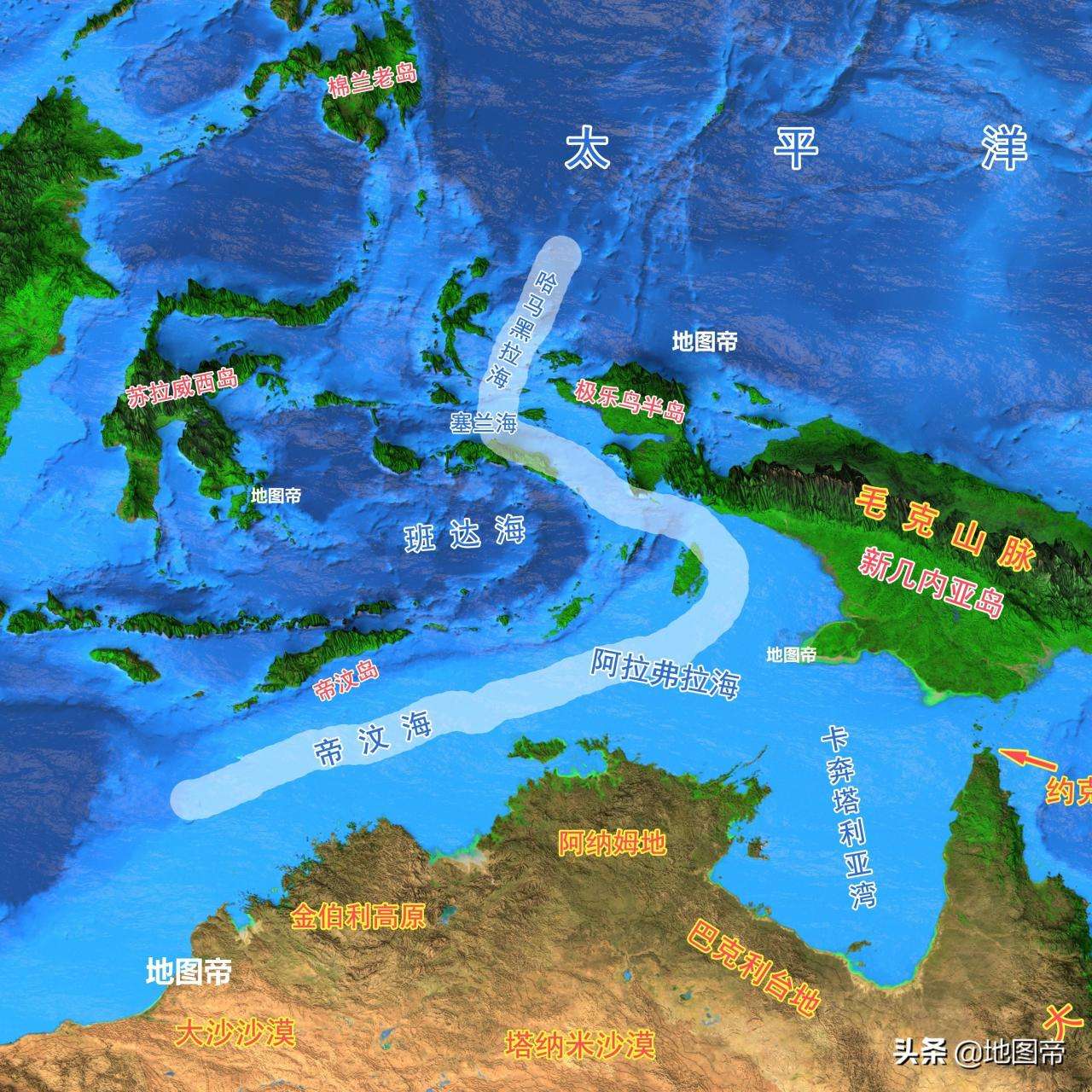 亚欧大陆板块分界线（各大洲的分界线一览）