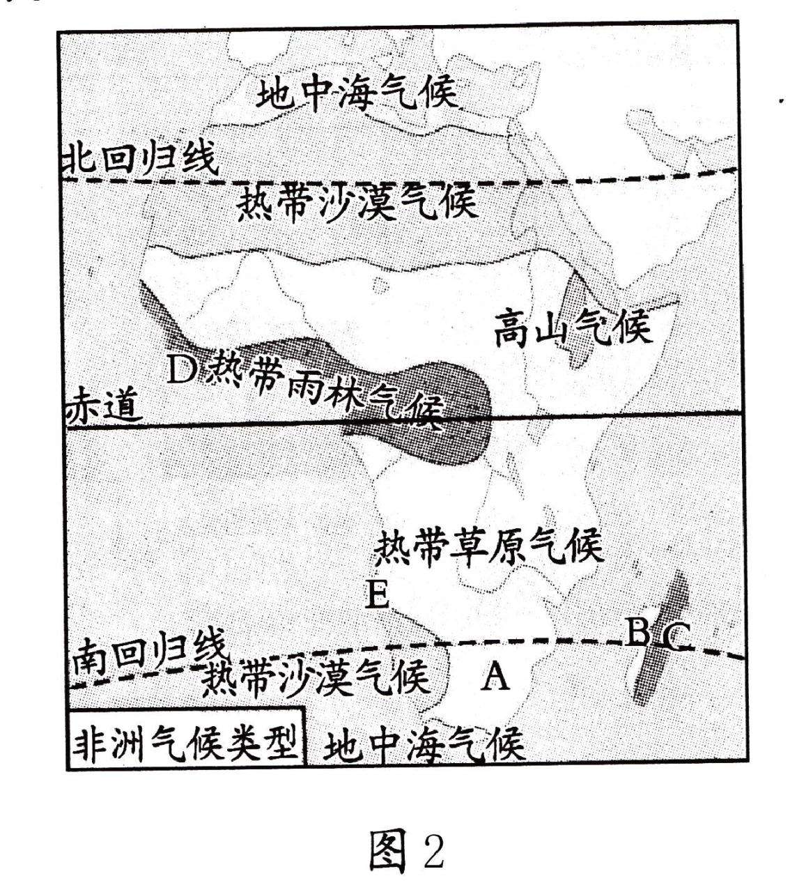 几内亚湾暖流形成原因（非地带性气候类型的界定及成因分析）