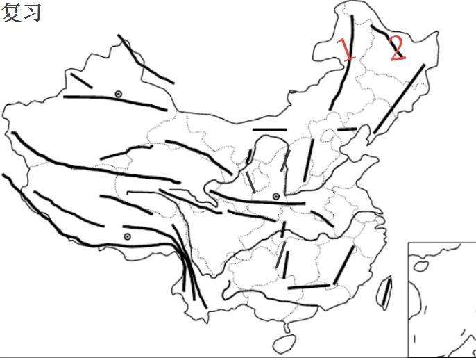 中国山脉地图怎么看（教你3分钟速记中国地理山脉图）