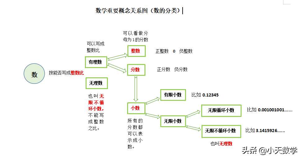 小学关于数的分类（图解数的分类重要概念）