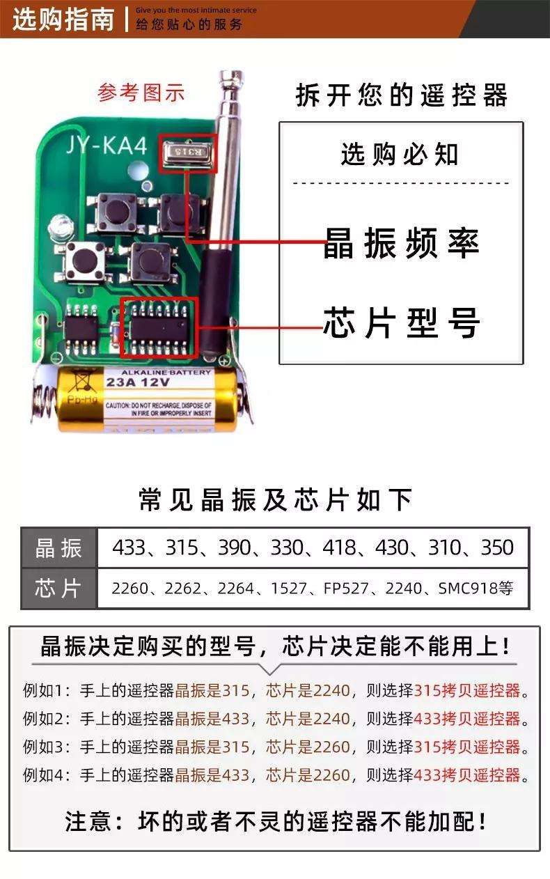 卷帘门遥控器怎么配（遥控器钥匙对拷及对焊码的方法）