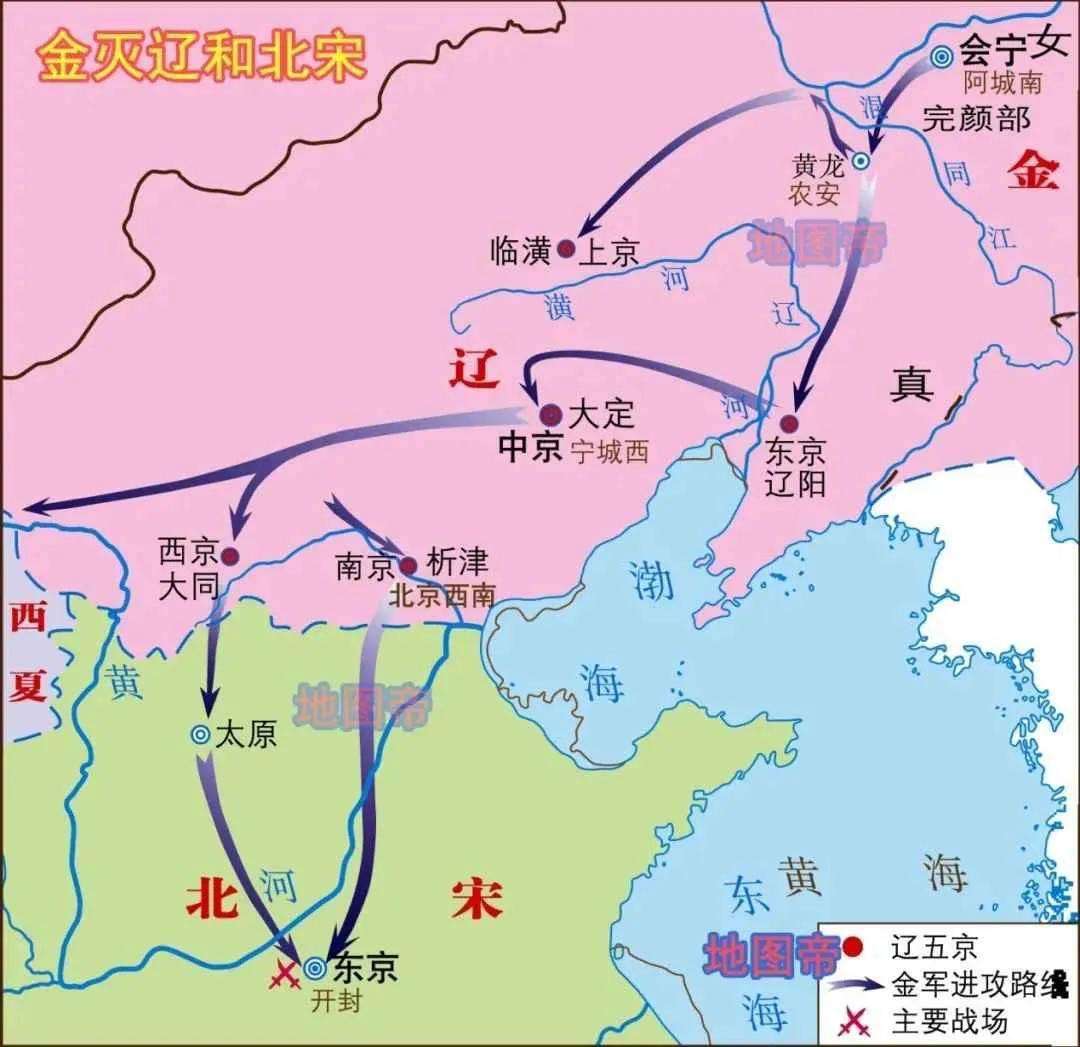 元朝版图演变动画（9张地图看元朝历史）