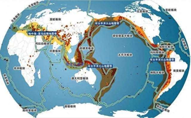 全球地震带分布高清图（一文速看了解全球地震带分布）