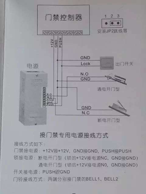 门禁系统安装与布线图（门禁系统安装知识全面介绍）