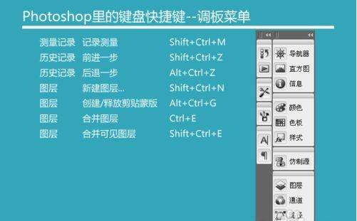 ps常用的快捷键有哪些（ps快捷键汇总详解）