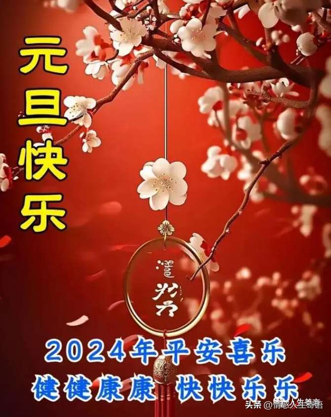 024年元旦祝福语（2024跨年文案高级感）"